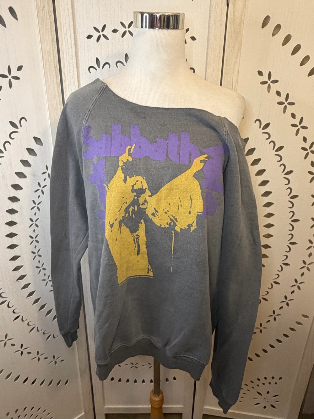 People of Leisure Organic Black Sabbath Sweatshirt